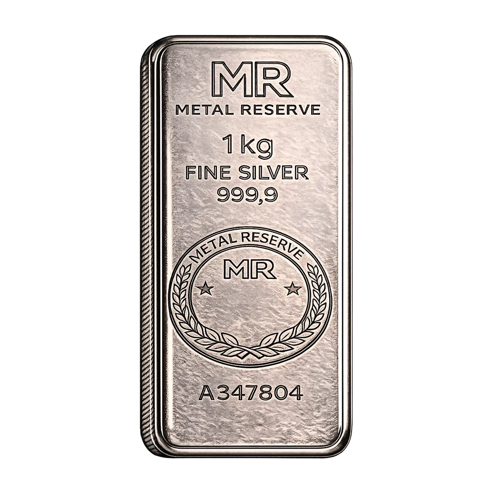 1 kg Silberbarren 999